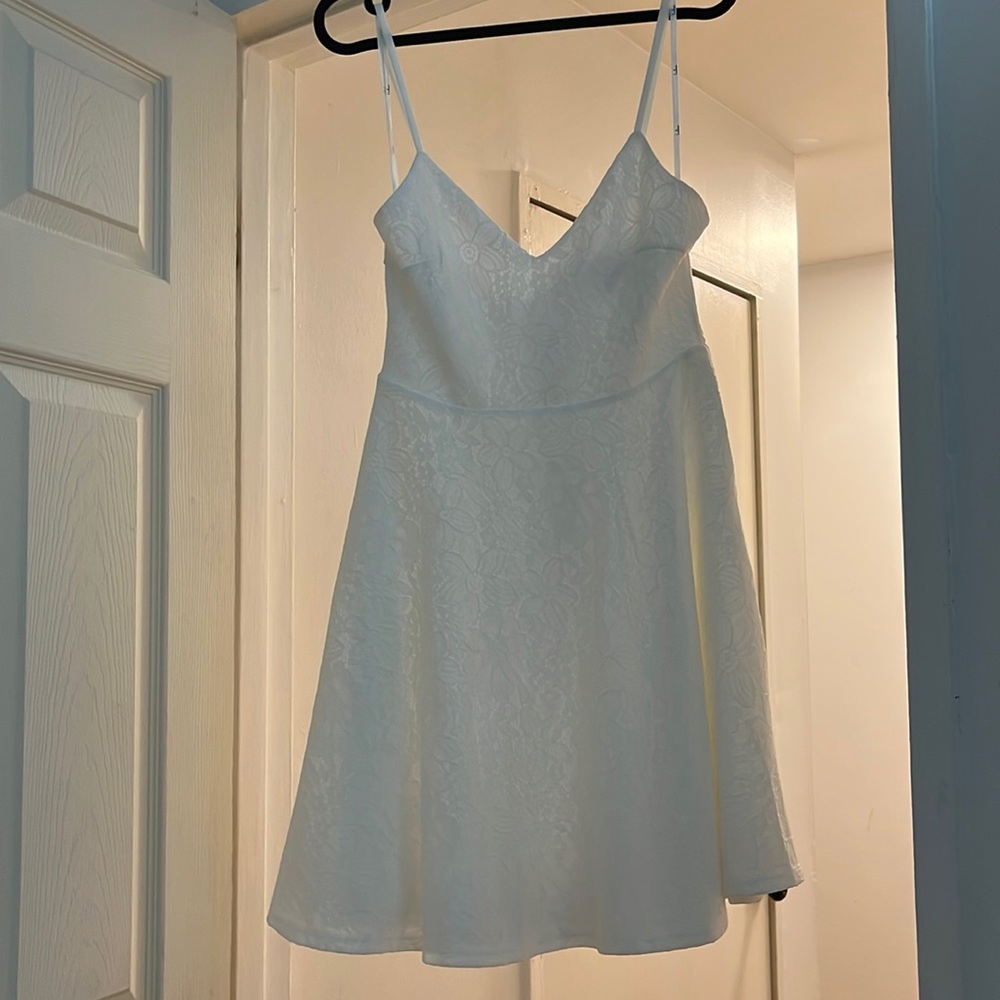 Lulus Lace Skater Dress